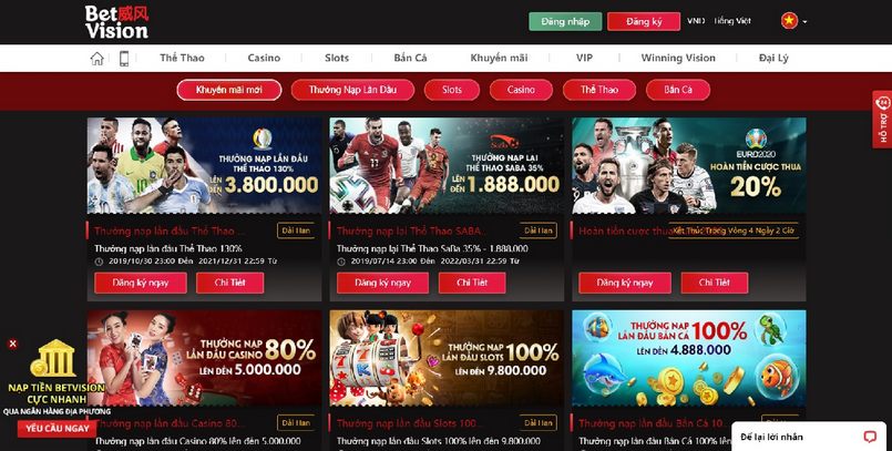 Các loại hình cá cược nổi bật trên trang web Sodo17 Gaming - Sodo17
